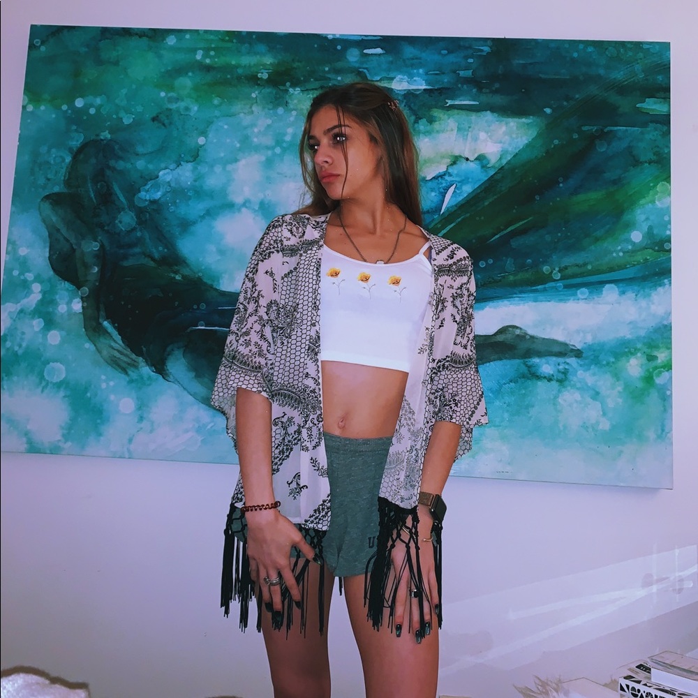 Kimono sweater